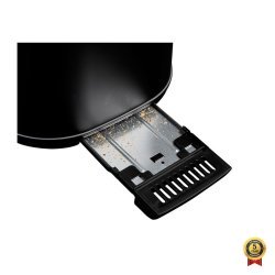 TOASTER 800W BLACK WOOD