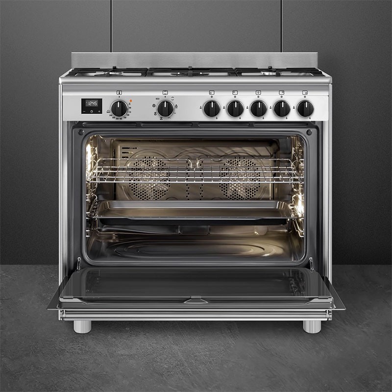 CENTRE DE CUISSON 90CM INOX