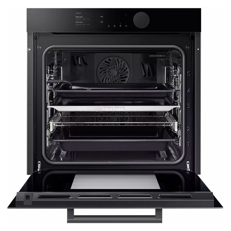 FOUR PYROLYSE DUAL COOK CARBONE XXL