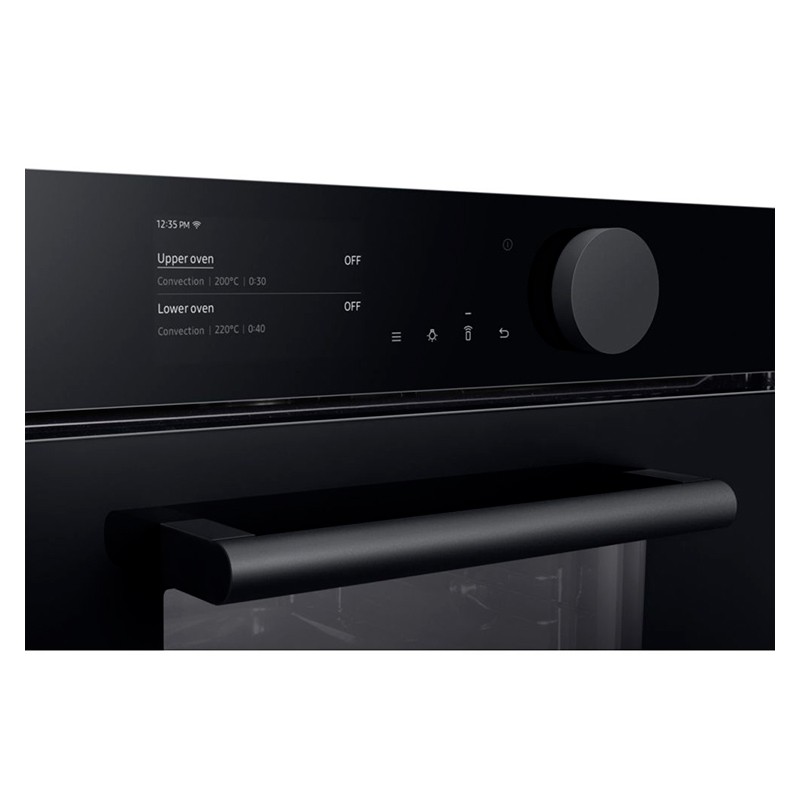 FOUR PYROLYSE DUAL COOK CARBONE XXL