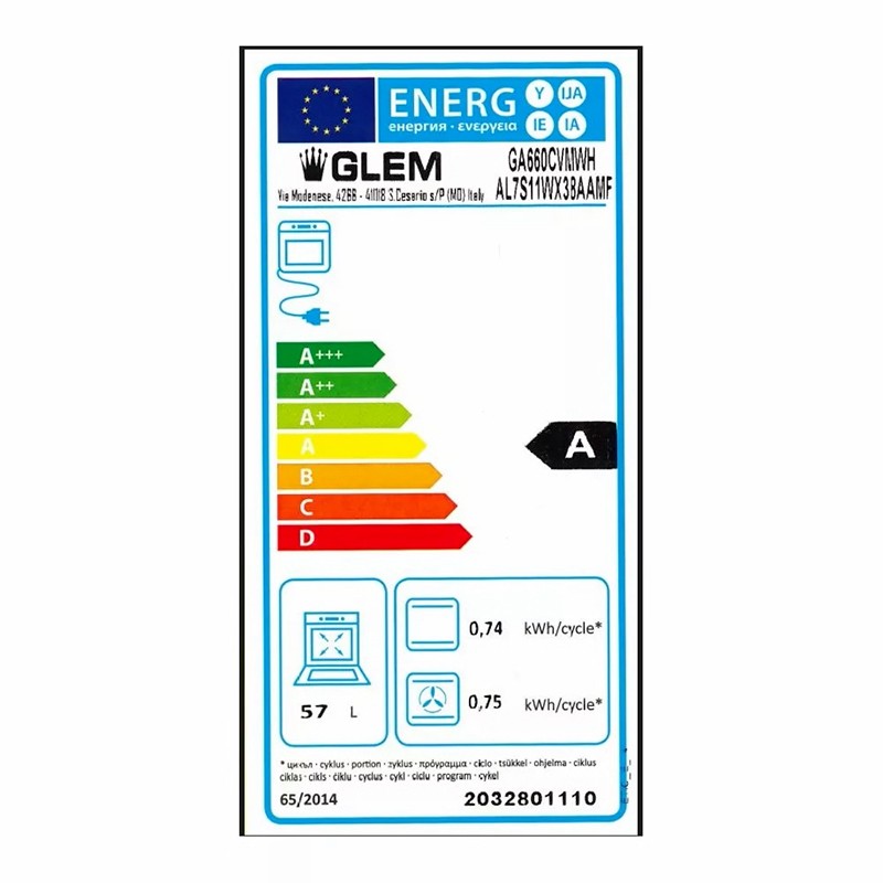 CUISINIERE GAZ 60CM FOUR ELEC CATALYSE