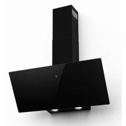 HOTTE INCLINEE 90CM NOIRE