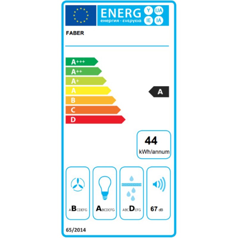 HOTTE INCLINEE 60CM NOIRE