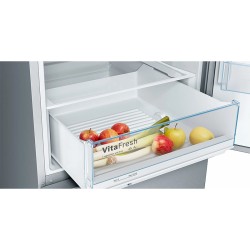 REFRIGERATEUR COMBINÉ70CMEINOX/toto