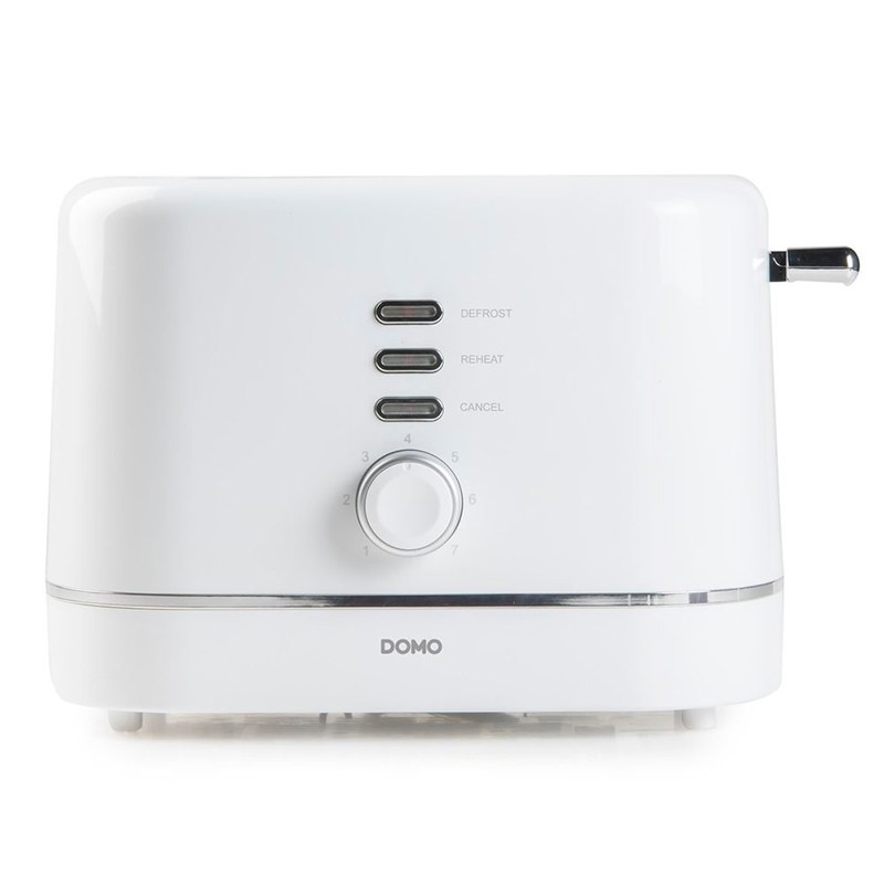 TOASTER 2 FENTES BLANC 800W