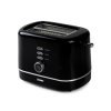 TOASTER 2 FENTES NOIR 800W/toto