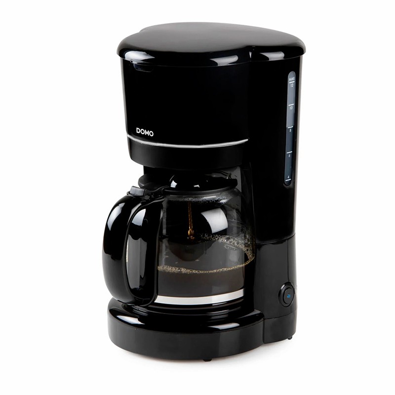 CAFETIERE FILTRE NOIRE 12 TASSES 900W