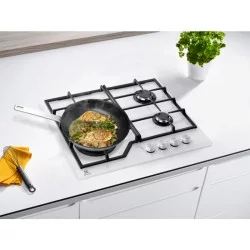 PLAQUE DE CUISSON GAZ 4 FOYERS BLANCHE/toto