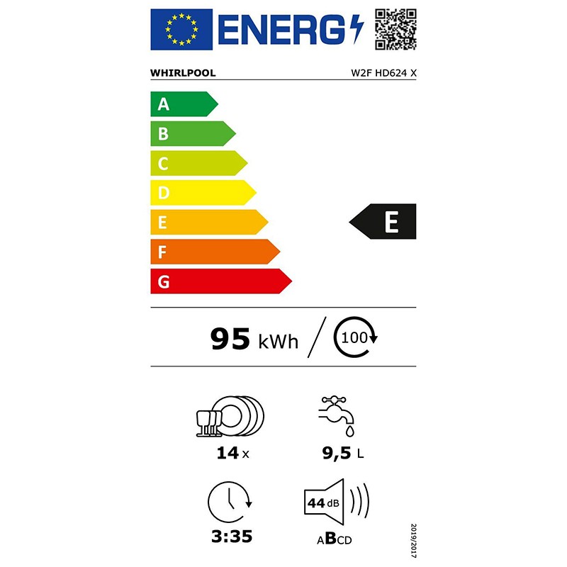 LAVE VAISSELLE 14CVTS 44DB INOX