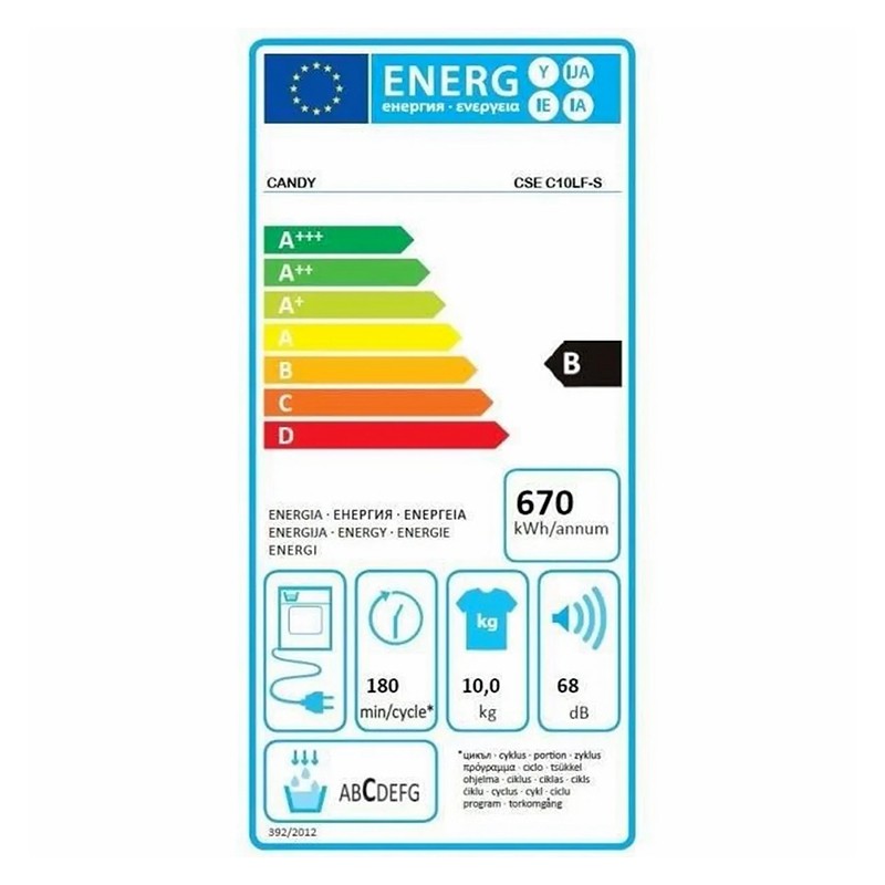 SECHE LINGE CONDENSATION 10 KG
