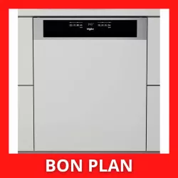 Lave-vaisselle avec bandeau WHIRLPOOL WCBO3T133PFI