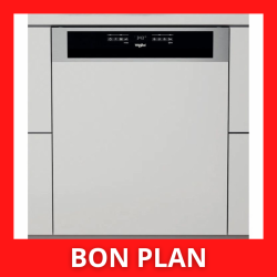 Lave-vaisselle avec bandeau WHIRLPOOL WCBO3T133PFI