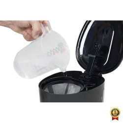 CAFETIERE 10 TASSES NOIRE 750W