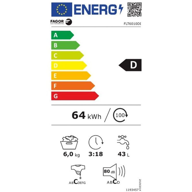 LAVE LINGE TOP 6 KG 1000TRS