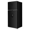 REFRIGERATEUR 2 PORTES 480LDARK INOX/toto