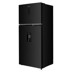 REFRIGERATEUR 2 PORTES 480LDARK INOX/toto