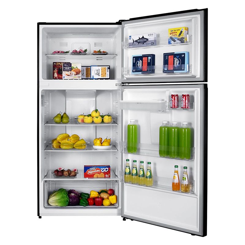 REFRIGERATEUR 2 PORTES 480LDARK INOX