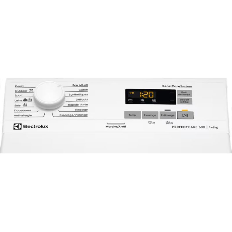 LAVE LINGE TOP 6KG 1200TRSCLASSE B