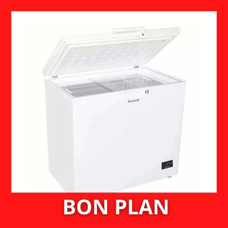 Congélateur coffre BRANDT BFK301ESW Congélateur coffre BRANDT BFK301ESW