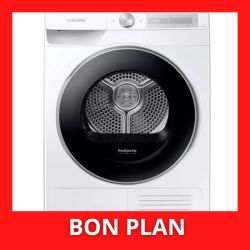 Sèche-linge pompe à chaleur SAMSUNG DV80T6220LH/toto