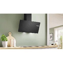 HOTTE INCLINEE 80CM NOIRE/toto