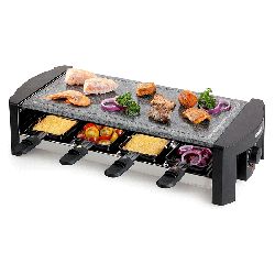 RACLETTE 8 PARTS + PIERRADE 1300W/toto