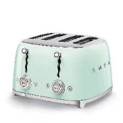 TOASTER 4 TRANCHES VERT DEAU ANNEE 50