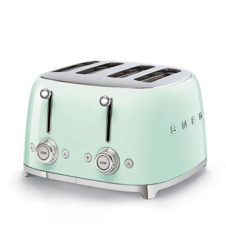 TOASTER 4 TRANCHES VERT DEAU ANNEE 50