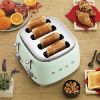 TOASTER 4 TRANCHES VERT DEAU ANNEE 50/toto