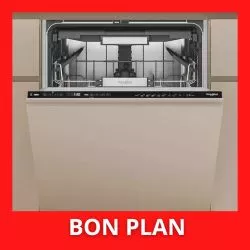 Lave-vaisselle sans bandeau WHIRLPOOL W7IHP40LS