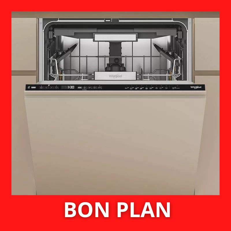 Lave-vaisselle sans bandeau WHIRLPOOL W7IHP40LS Lave-vaisselle sans bandeau WHIRLPOOL W7IHP40LS