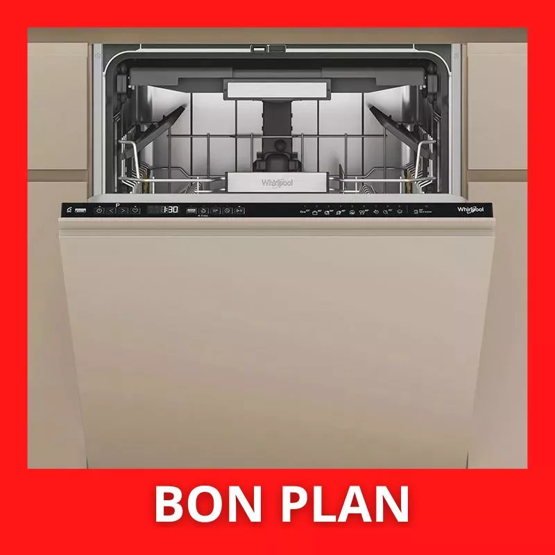 Lave-vaisselle sans bandeau WHIRLPOOL W7IHP40LS Lave-vaisselle sans bandeau WHIRLPOOL W7IHP40LS
