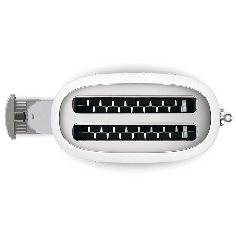 GRILLE PAIN 2 TRANCHES ANNEE 50 BLANC