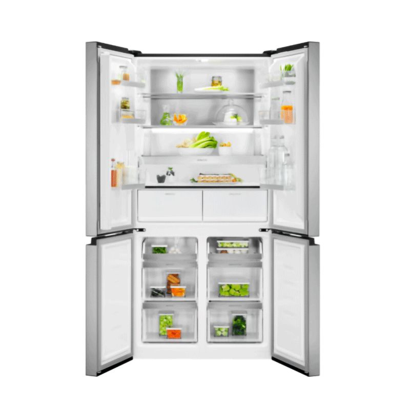 REFRIGERATEUR MULTIPORTES 90CM INOX