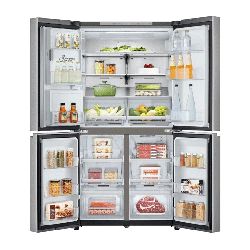 REFRIGERATEUR MULTIPORTES INOX/toto