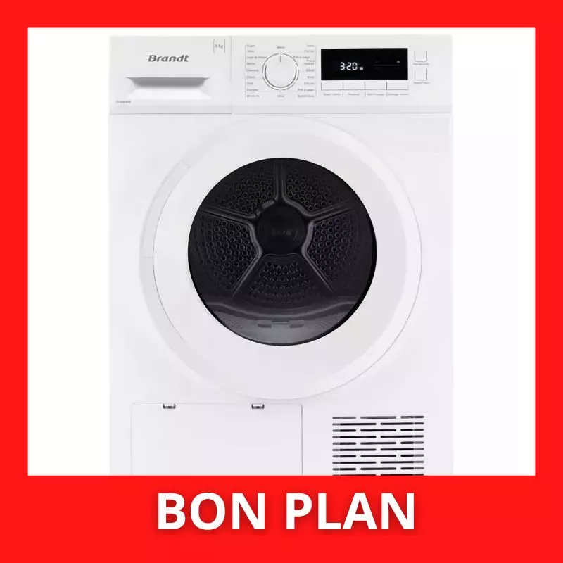 Sèche-linge pompe à chaleur BRANDT DFB383HW Sèche-linge pompe à chaleur BRANDT DFB383HW