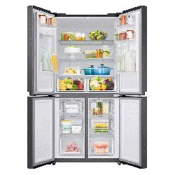 REFRIGERATEUR MULTIPORTES 83CM CARBONE/toto