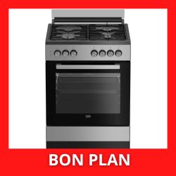 Cuisinière mixte BEKO FSE6312GX