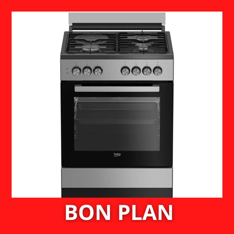 Cuisinière mixte BEKO FSE6312GX Cuisinière mixte BEKO FSE6312GX
