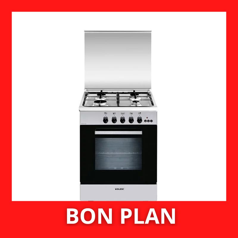 Cuisinière gaz GLEM GA660MIX Cuisinière gaz GLEM GA660MIX