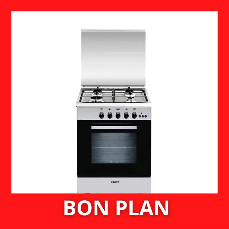 Cuisinière gaz GLEM GA660MIX Cuisinière gaz GLEM GA660MIX