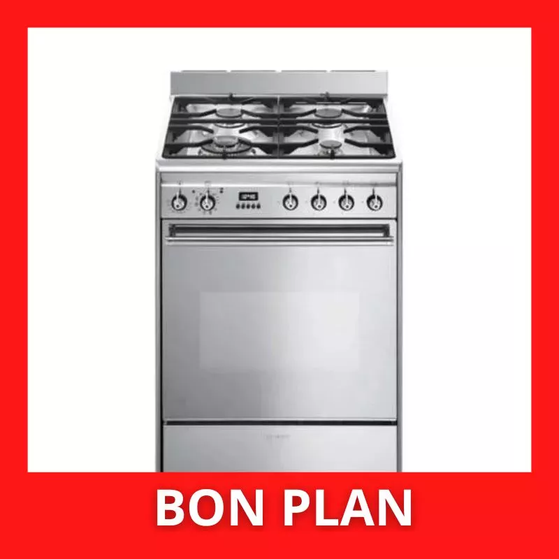 Cuisinière gaz SMEG GP61X9 Cuisinière gaz SMEG GP61X9