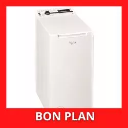Lave-linge top WHIRLPOOL TDLR72223SSFR/N