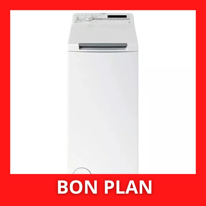 Lave-linge top WHIRLPOOL TDLR65230SFRN Lave-linge top WHIRLPOOL TDLR65230SFRN