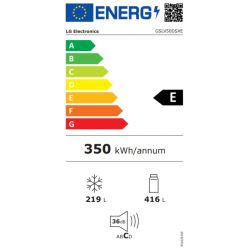 Réfrigérateur américain LG GSLV50DSXE