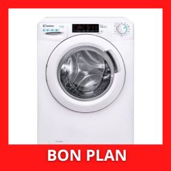 Lave-linge hublot CANDY CS1412TME