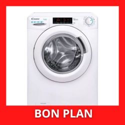 Lave-linge hublot CANDY CS1412TME