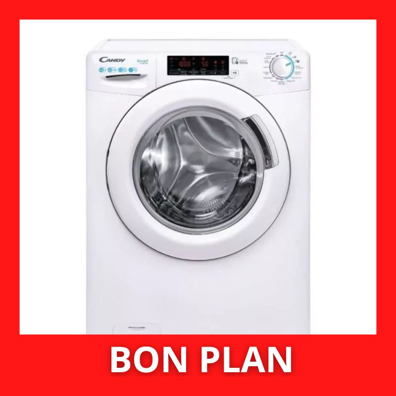 Lave-linge hublot CANDY CS1412TME Lave-linge hublot CANDY CS1412TME