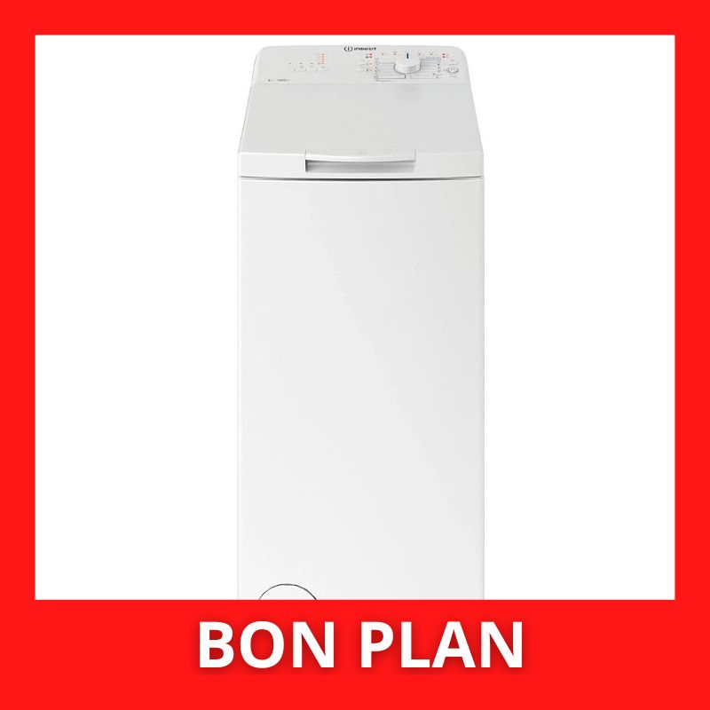 Lave-linge top INDESIT BTWL60400EU/N