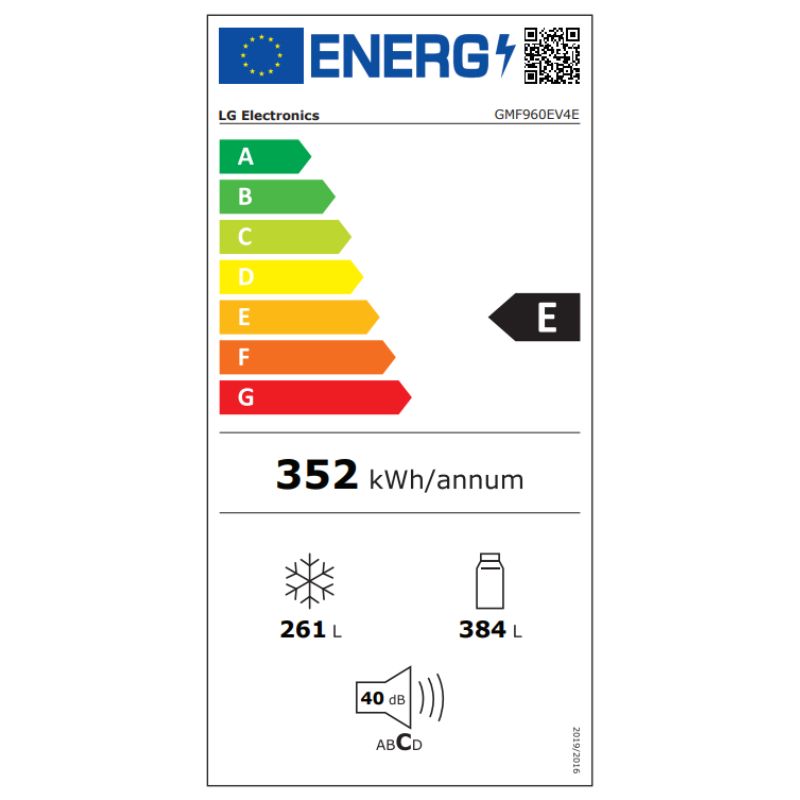 REFRIGERATEUR MULTIPORTES CARBONE GMF960EV4E LG